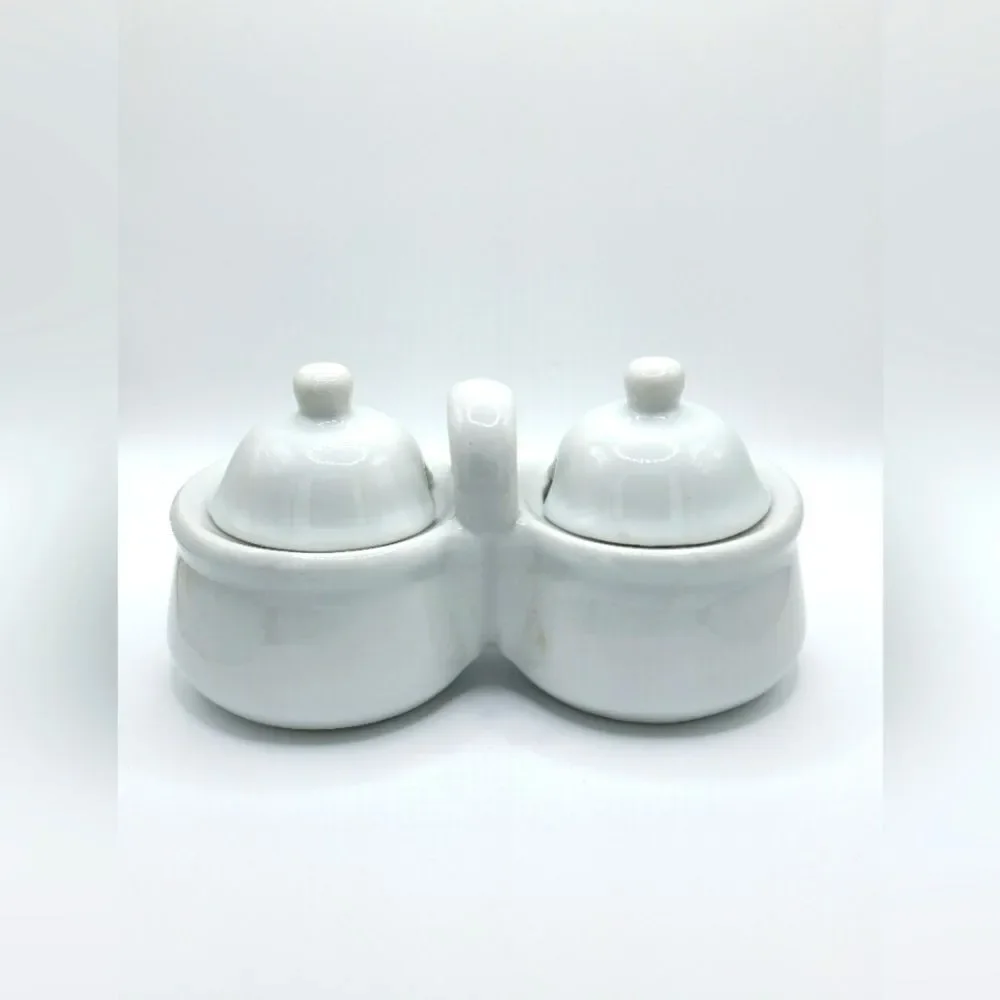 Vintage ceramic condiment server